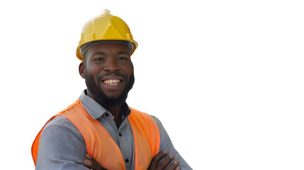 Man worker with helmet