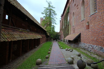 Malbork castle in Poland