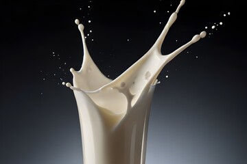 splash of milk