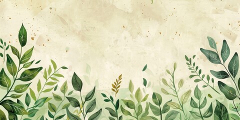 Nature Inspired Background for Greetings Generative AI