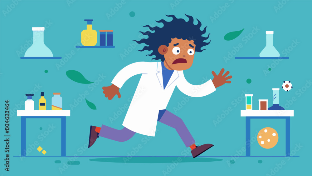 Aufkleber disheveled and disoriented a subject stumbled out of the lab muttering about how he had lost all sen