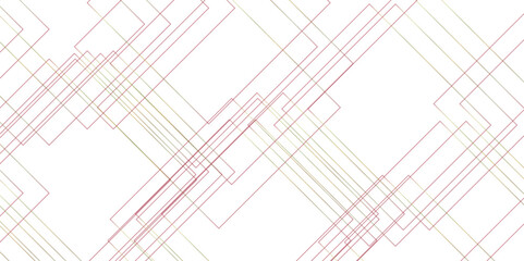 Abstract Multicolor Vector Blueprint on White Background with modern design. Vector abstract futuristic architecture concept with digital geometric connection lines