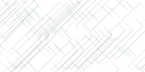 Abstract Multicolor Vector Blueprint on White Background with modern design. Vector abstract futuristic architecture concept with digital geometric connection lines