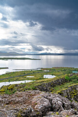 spectacular wild landscape in Iceland