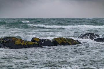 spectacular wild landscape in Iceland