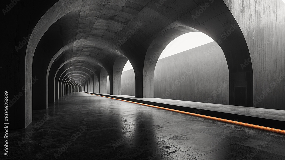 Poster minimalistic abstract monochromatic architecture background