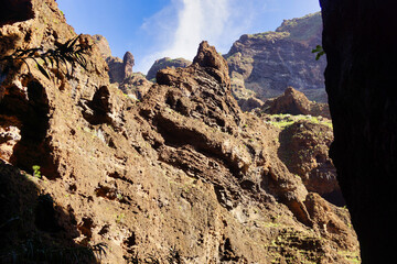 Masca Gorge is a narrow valley in the north-west of the island of Tenerife.