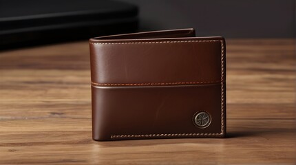 Brown Leather Wallet 