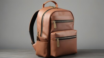 Brown Leather Bag with Stylish Design and Durable Build