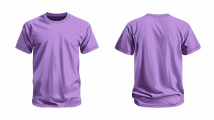 A purple t-shirt