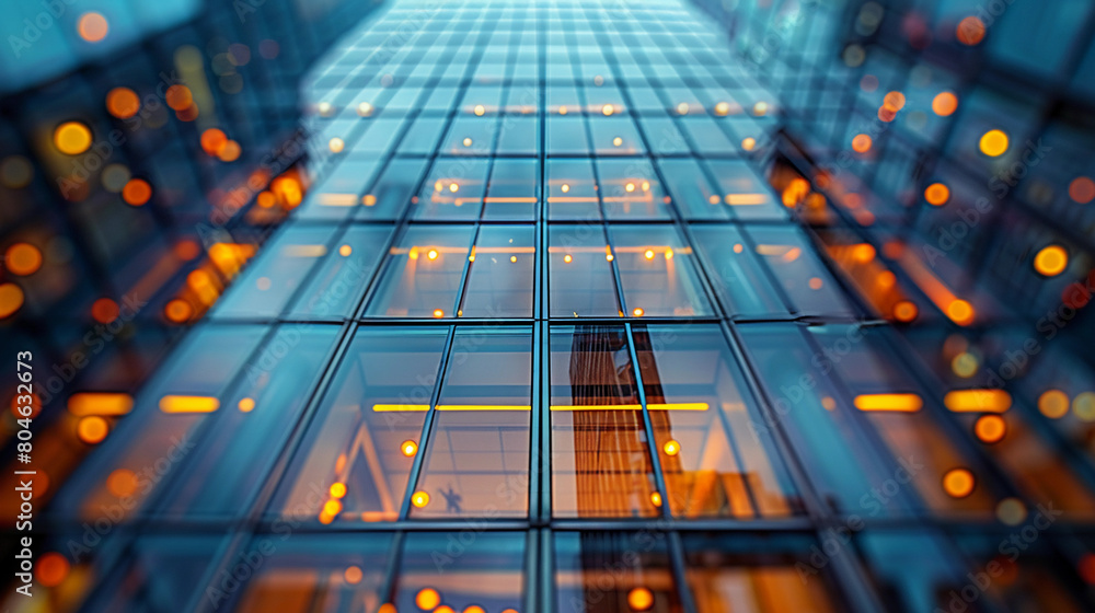 Poster modern architecture elements background