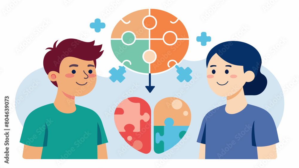 Poster a mentorship program that pairs neurodivergent teens with successful adults who have similar neurolo