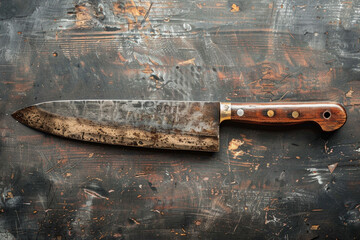 vintage chef knife