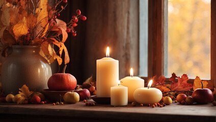 candles in church