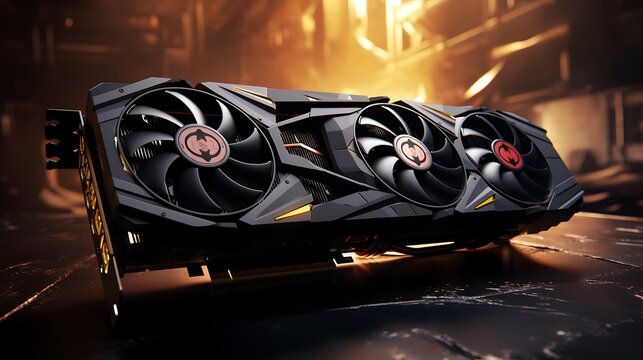 A high-performance graphics card with ray tracing capabilities, VR support, and overclocking options, enhancing gaming and rendering experiences for enthusiasts.