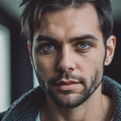 Obraz premium close up portrait of a smiling Human