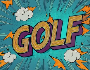 golf, letter, lettering, abc, text, sport, illustration, luxury, match, playing, vertical, bold, editable, fame, glamour, horizontal, no people, print, seal, title, typescript, vitality, wealth, word