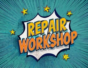 repair workshop, repair, service, workshop, letter, lettering, abc, text, corporate, engineering, fast, font, identity, mechanical, race, technical, word, workplace, motorcycle, brand, custom, emblem,