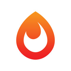 vector fire logo premium template