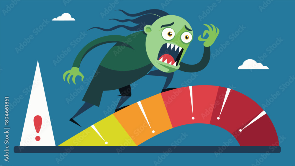 Aufkleber the scare scale approaches dangerous levels as rumors and speculation circulate causing widespread p