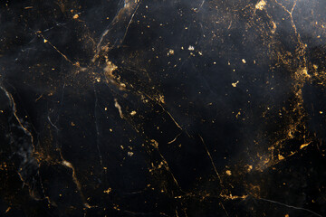 background with stars, At the heart of the composition, a black marble background serves as the foundation for the artwork