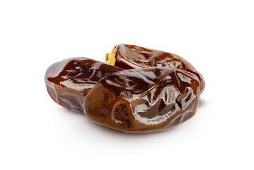 Date fruit. Date fruit isolated. With clipping path. Full depth of field. Collection.