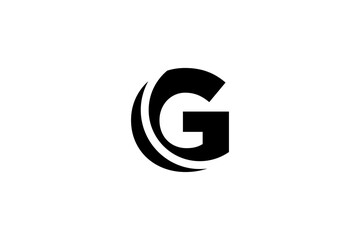 Template logo letter  G ,for company branding logo