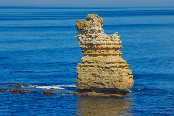 A Limestone Rock Formation Off The Southern  Coast Of Australia.