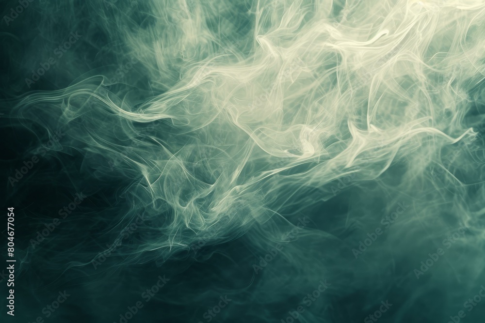 Poster ephemeral abstract wind background. soft wave graphic. generate ai