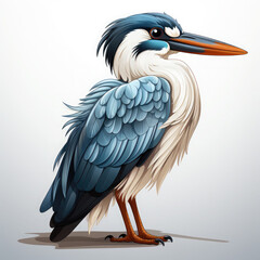 Fototapeta premium Watercolor Kingfisher vector, clipart Illustration, Generative Ai