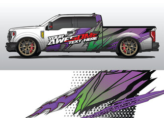 Bold and Impactful Car Wrap Vectors: Get Noticed Anywhere