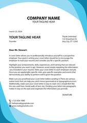 Modern business and corporate letterhead template