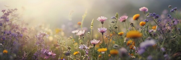 Fototapeta premium Beautiful sparkling flowers. AI generated illustration