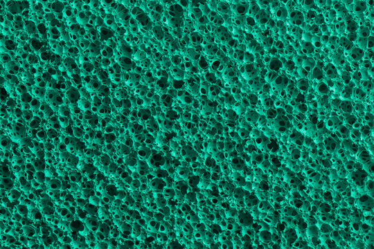 green sponge textured patterned background
