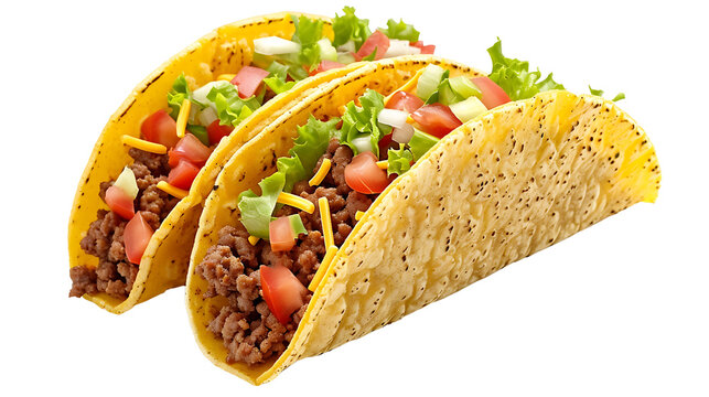White Background Taco Pictures