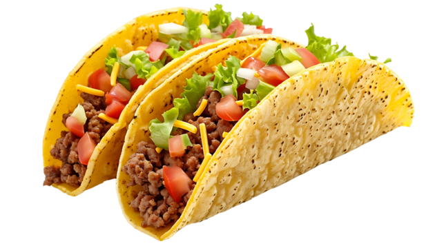 White Background Taco Pictures