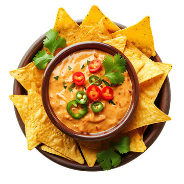 Chilli Cheese Sauce Tortilla Chip Dip