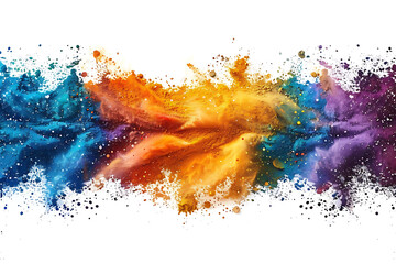 abstract colorful splashes background