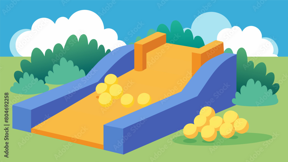 Aufkleber foam pit crawl take on the challenge of crawling through a cushiony foam pit perfect for little ones
