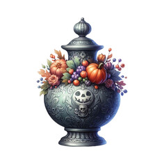 Halloween Antique Vase