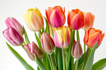 bunch of tulips