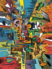 Formas, cores e vida