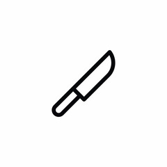 kitchen knife cut cook icon