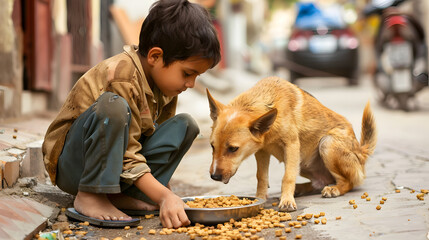 Kindness Found: The Heartwarming Story of a Boy and his Stray