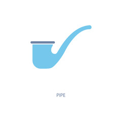 tobacco pipes concept line icon. Simple element illustration. tobacco pipes concept outline symbol design.