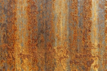 Rusted Iron Texture with Varied Patterns and Colors