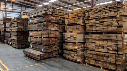 stack of wood pallets