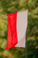 Polska Flaga na balkonie