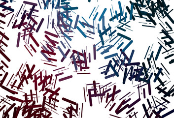 Dark green vector pattern with narrow lines.