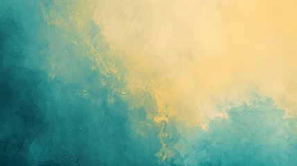 soft pastel gradient of teal and gilded yellow, ideal for an elegant abstract background